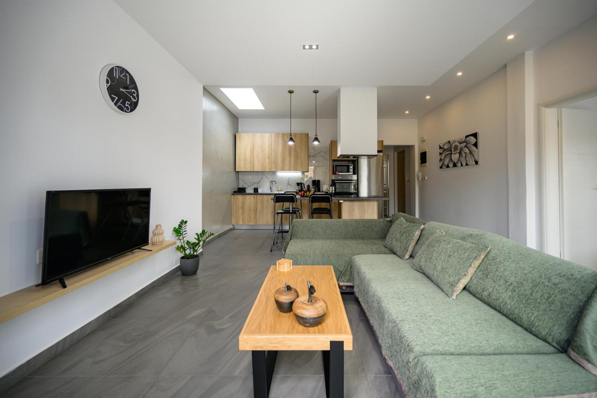 Modern Spacious Apartment Kíssamos Exteriér fotografie