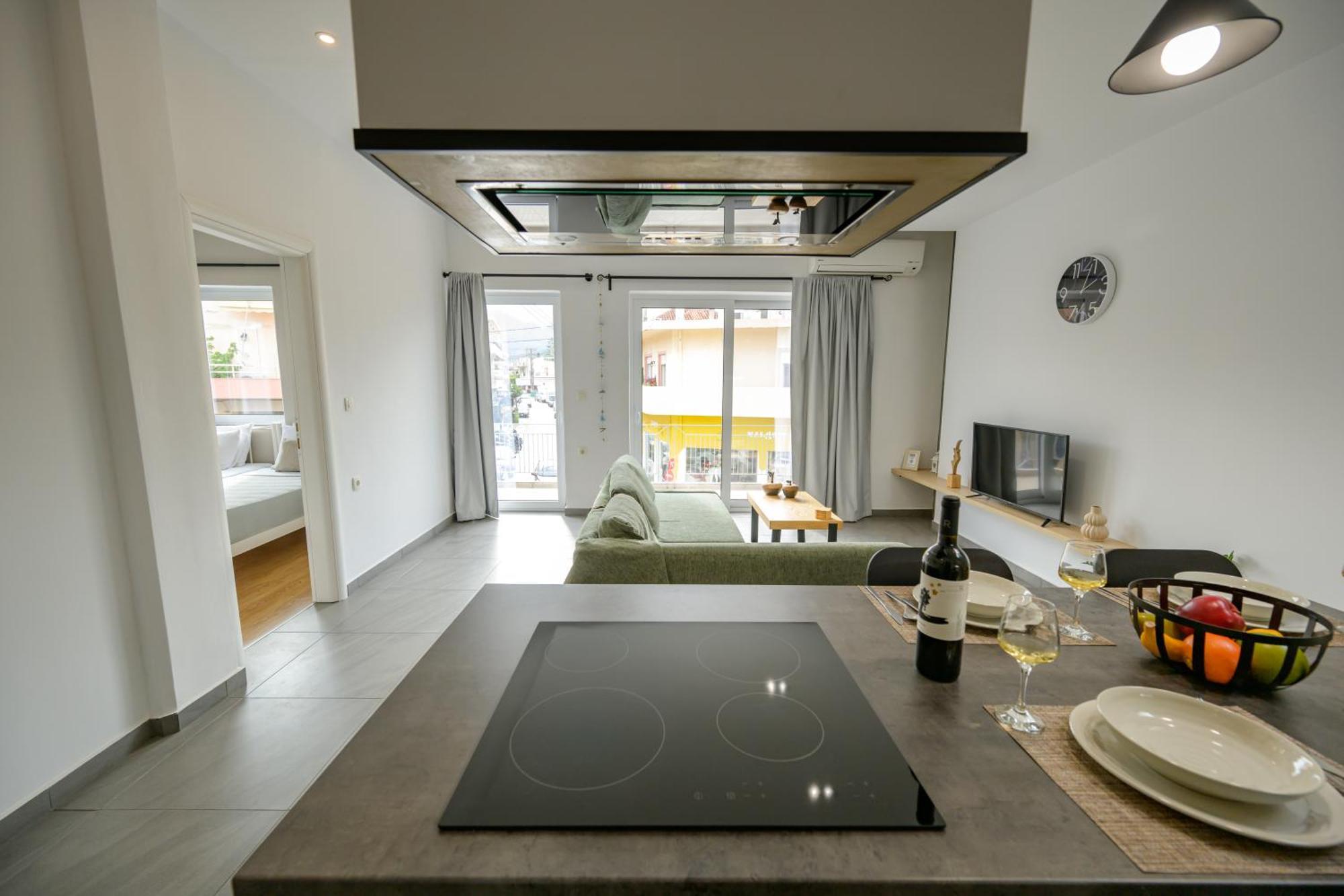 Modern Spacious Apartment Kíssamos Exteriér fotografie